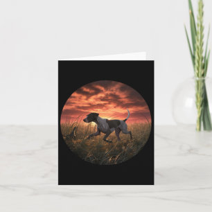 Carte Gsp Hunter Allemand Pointeur Raccourci Gsp Chasse