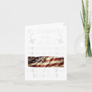 Carte Guerre du Vietnam 1959-1975 En mémoire du vétéran 