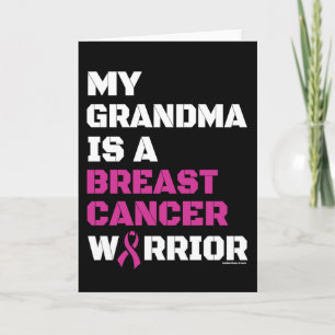 Carte Guerrier/Bloc/Grand-mère...Cancer du sein