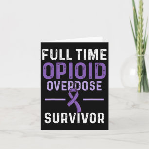 Carte Guerrier de la sensibilisation au surdosage aux op