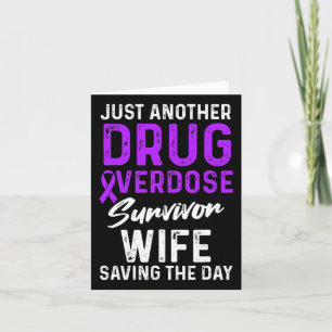Carte Guerrier de la sensibilisation au surdosage de dro