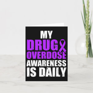 Carte Guerrier de la sensibilisation au surdosage de dro