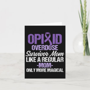 Carte Guerrier de la sensibilisation au surdosage d'opio