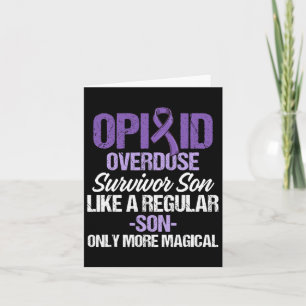 Carte Guerrier de la sensibilisation au surdosage d'opio