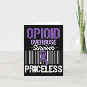 Carte Guerrier de la sensibilisation au surdosage d'opio