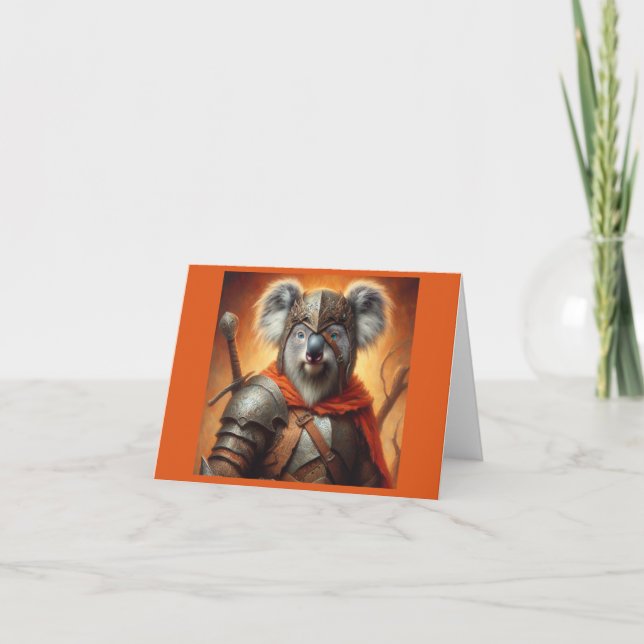 Carte Guerrier de l'Imaginaire de Koala (Devant)