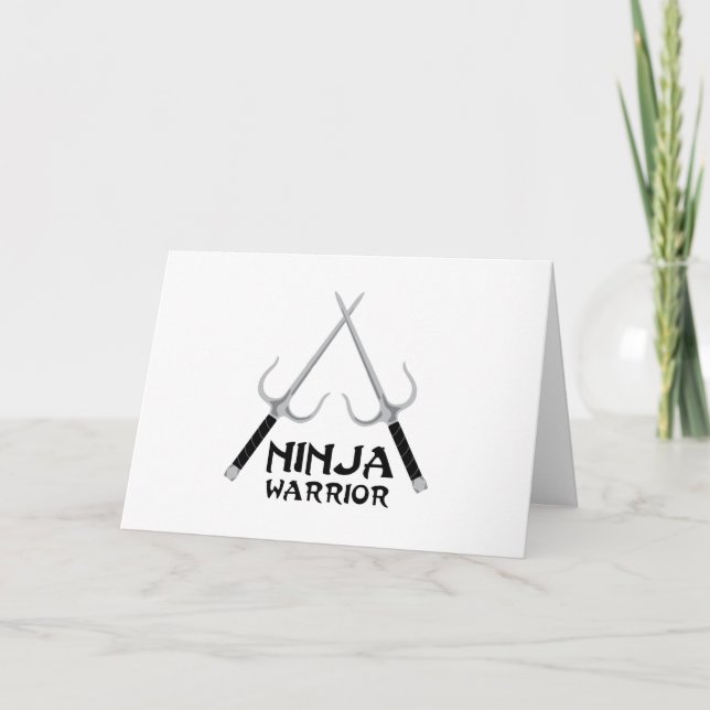 Carte Guerrier de Ninja (Devant)