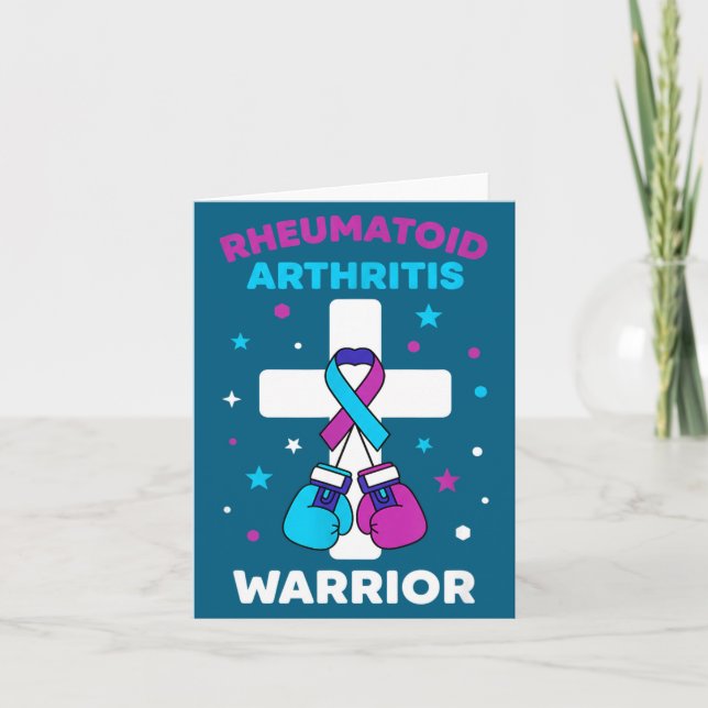 Carte Guerrier rhumatoïde Sensibilisation à l'arthrite H (Devant)