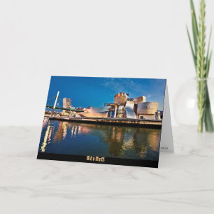 Carte Guggenheim Museum Bilbao