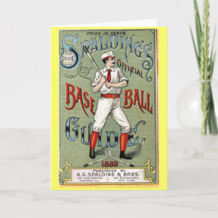 Carte Guide de baseball vintage