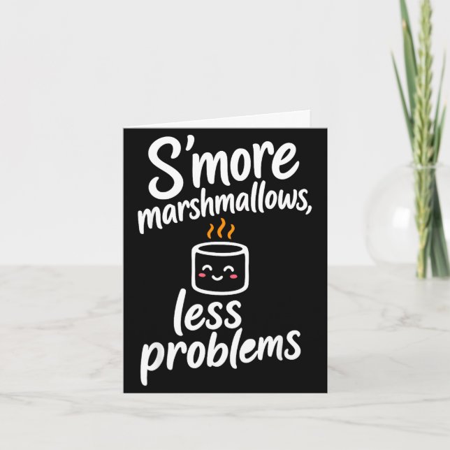 Carte Guimauves pour S'more  (Devant)