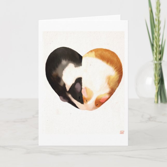 Carte Guinée amour du porc (Devant)