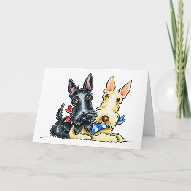 Carte Guingan Cuties de Scottie (Devant)