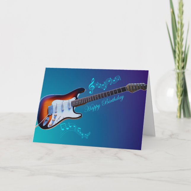 Carte Guitare (Devant)