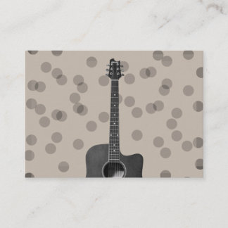 Carte "Guitare acoustique"