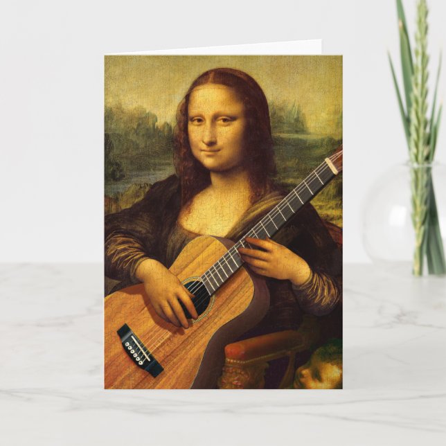 Carte Guitare Mona (Devant)