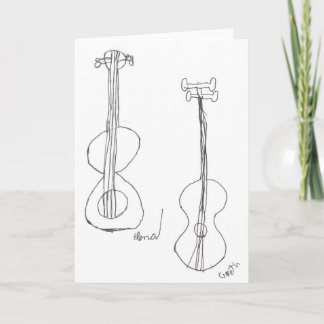 Carte "Guitares"