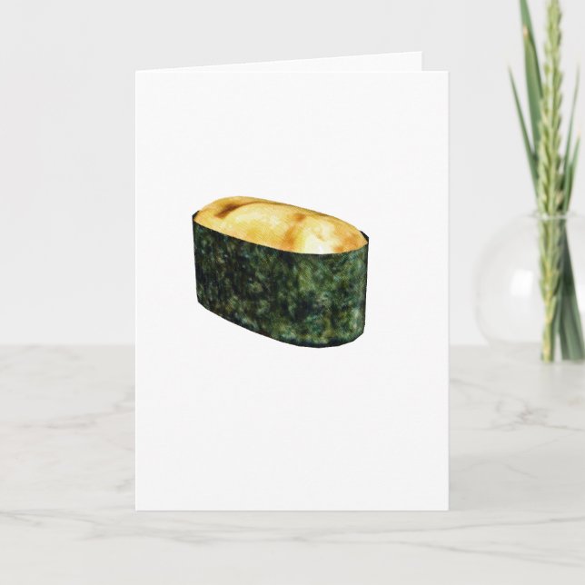 Carte Gunkan Uni Sushi (Devant)