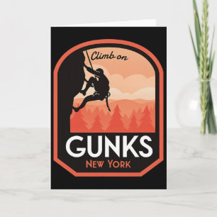 Carte Gunks escalade de roche à New York 