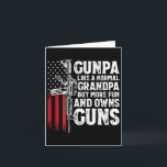 Carte Gunpa Comme Un Grand-Père Normal Et Possède Des Ar<br><div class="desc">Gunpa comme un grand-père normal et possède des armes à feu (sur le dos)</div>