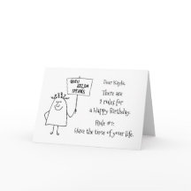 Guru Zelda cite des mots drôles de sagesse Anniver