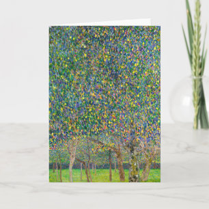 Carte Gustav Klimt - Arbre à poires