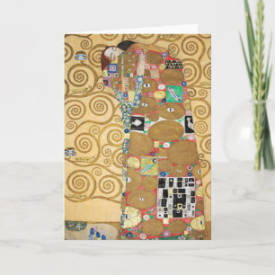 Carte Gustav Klimt - Fulfillment, Stoclet Frieze