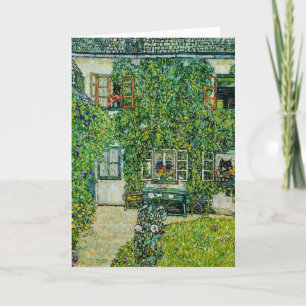 Carte Gustav Klimt - La Maison de Guardaboschi