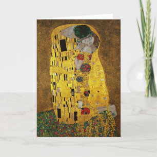 Carte Gustav Klimt Le Baiser