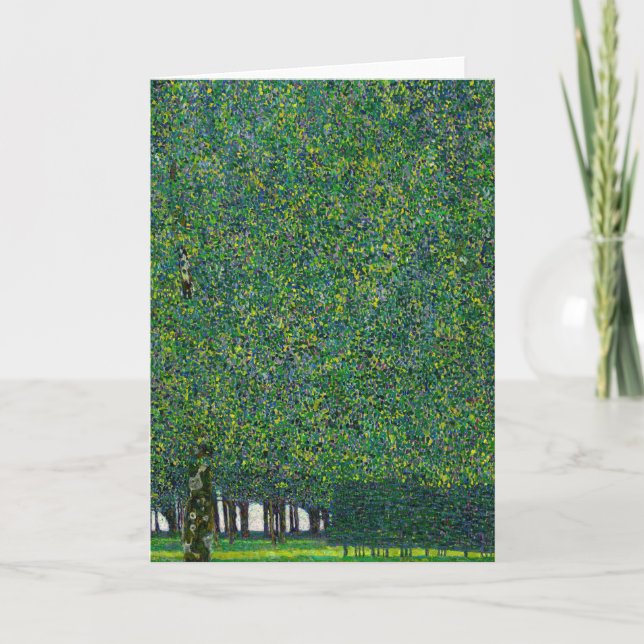 Carte Gustav Klimt - Le Parc (Devant)