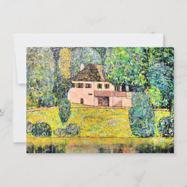 Carte Gustav Klimt, Litzlbergkeller, (Devant)