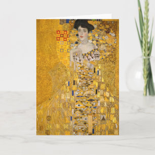 Carte Gustav Klimt - Portrait d'Adele Bloch-Bauer I