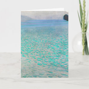 Carte Gustav Klimt - Sur le lac Attersee