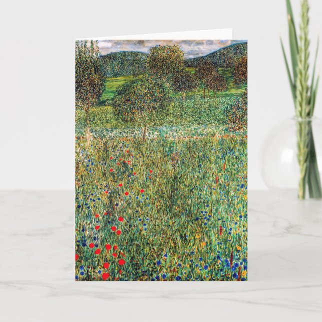 Carte Gustav Klimt - Verger (Devant)