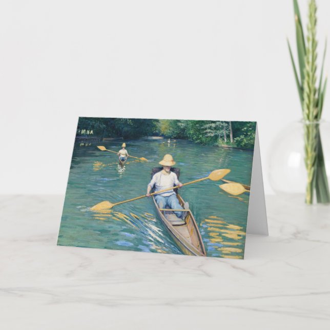 Carte Gustave Caillebotte - Esquisse sur l'Yerres (Devant)