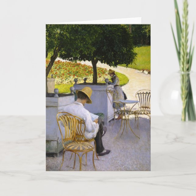 Carte Gustave Caillebotte - Les Orangers (Devant)