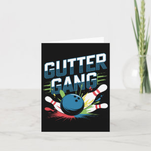 Carte Gutter Gang Shirt Funny Bowling Shirts Gutter Bowl