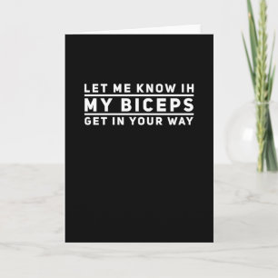 Carte Gym Muscles Sport Hobby Diet Fitness