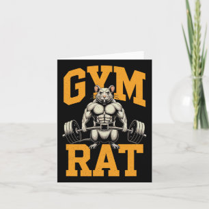Carte Gym Rat Signification Gym Rat Costume Poids Liftin