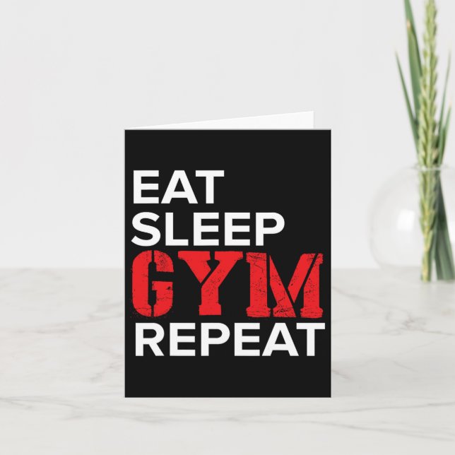 Carte Gymnase De Sommeil Reprendre (Devant)