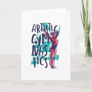Carte Gymnaste artistique