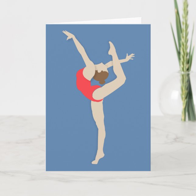 Carte Gymnaste féminine (Devant)