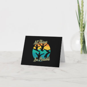 Carte Gymnastique Féminine - Tout est Possible