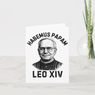 Carte Habemus Papam Pape Leo Xiv