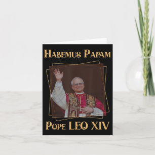 Carte Habemus Papam, Pape Leo Xiv