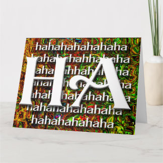 Carte HAHAHA - Blank Card