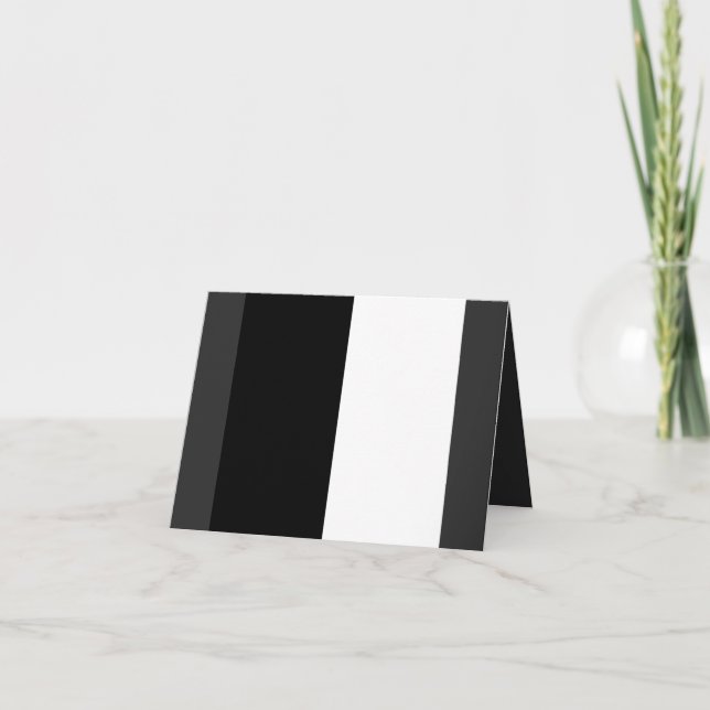 Carte half white half black, half black half white (Devant)