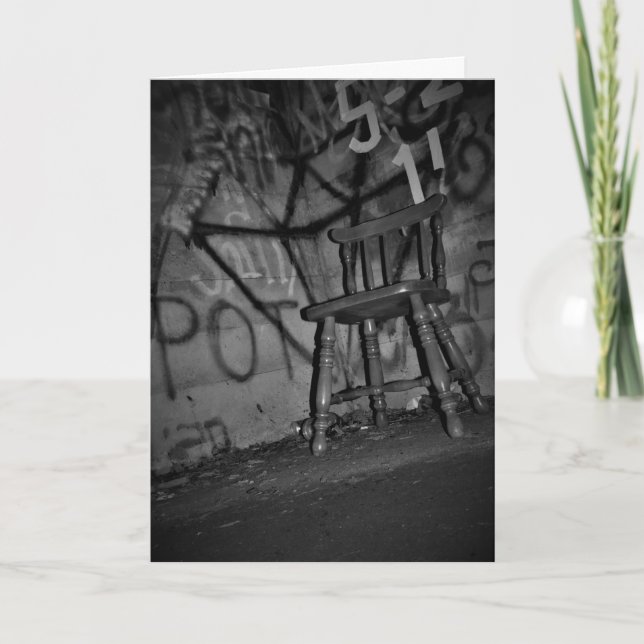 Carte Hallowe’en "Await Deliverance" (Devant)