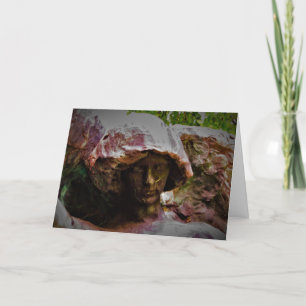 Carte Hallowe’en "Stonewashed"