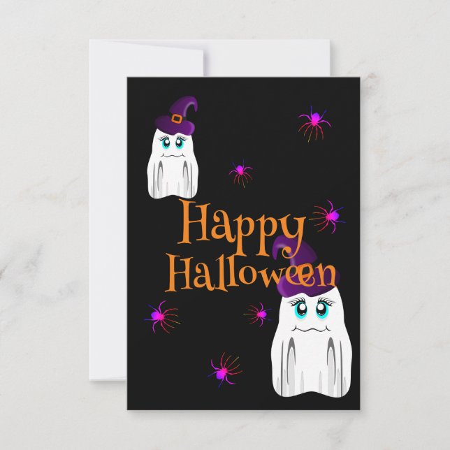 Carte Halloween (Devant)